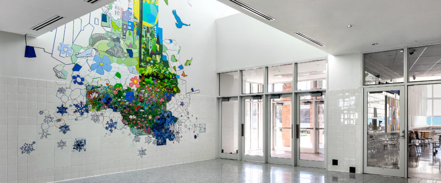 Sandy Litchfield Artwork At PS 14, Bronx, Honored As One Of The Nation’s 50 Best Public Arts Projects In 2018