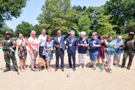 NYC Parks Unveils New Bronx River Park Dog Run