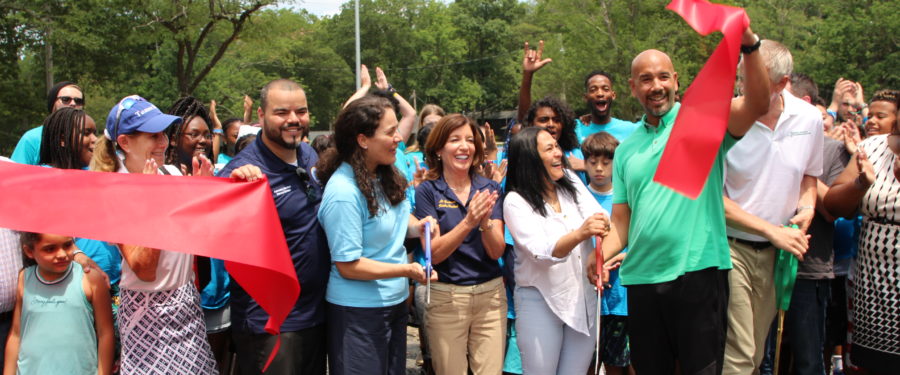 Opening Of $2 Million Revitalized Camp Junior For Bronx Youth
