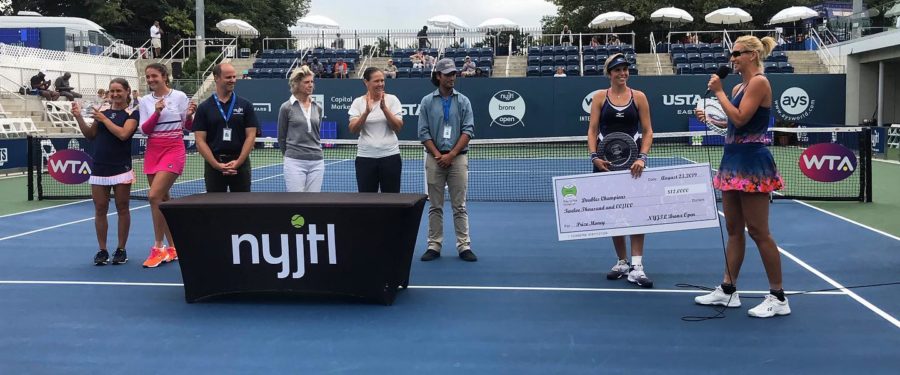 María José Marítnez Sánchez & Darija Jurak: The 2019 NYJTL Bronx Open Doubles Champions