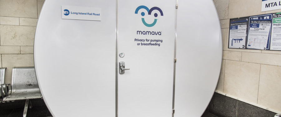 MTA LIRR Unveils First Customer Lactation Pod To Accommodate On-The-Go Moms At Penn Station
