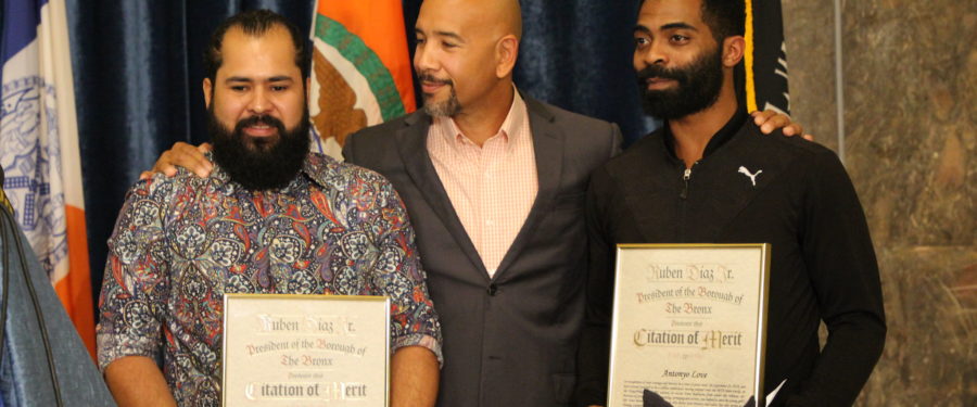 Bronx Heroes Jairo Torres & Antonyo Love Honored