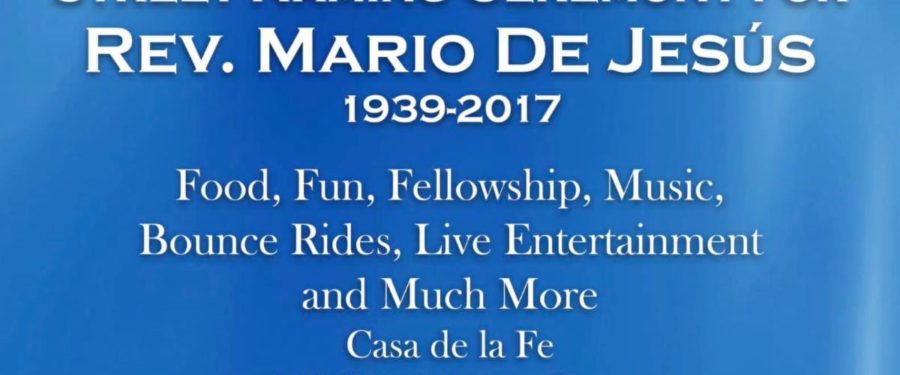 Rev. Mario De Jesus Street Naming Celebration