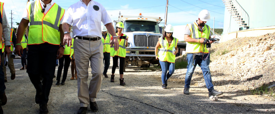 Bronx Borough President Diaz Visits Puerto Rico To Assess Earthquake Damage