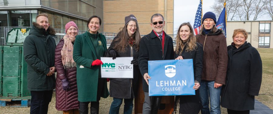NYS Senator Biaggi & Lehman College Announce $340K In Capital Funding For Composting Education Center