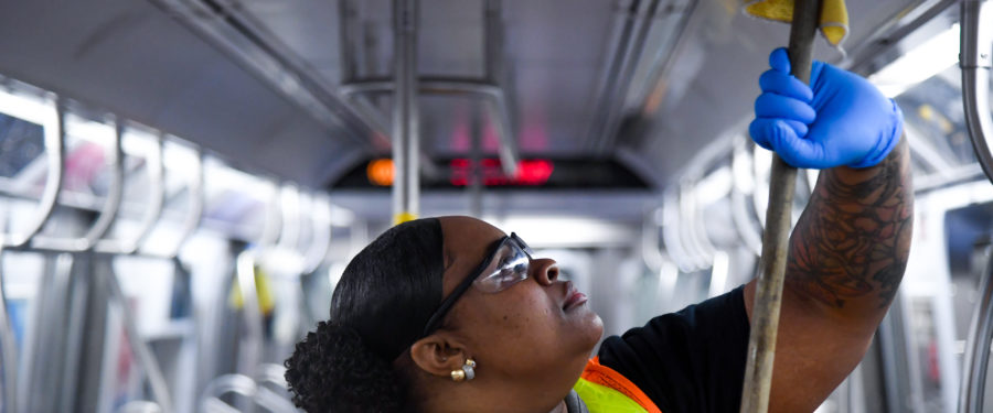 MTA Doubles Sanitizing Efforts
