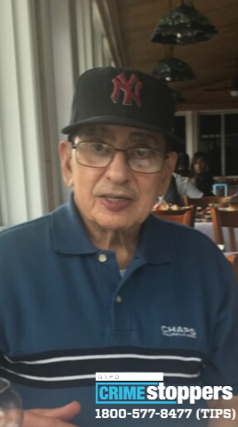 Isaias Alvarado, 84, Missing