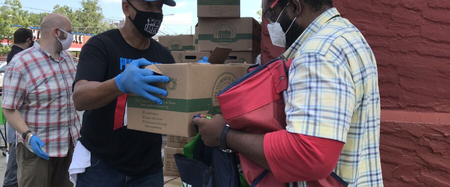 Distribution Of Food & Personal Protective Equipment
