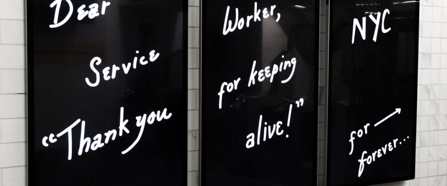 Artist Mierle Laderman Ukeles Celebrates Public Service Workers