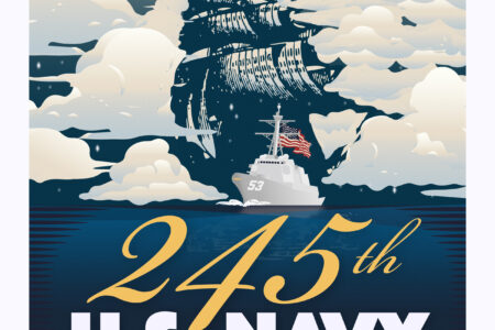 245<sup>th</sup> Birthday Of The United States Navy