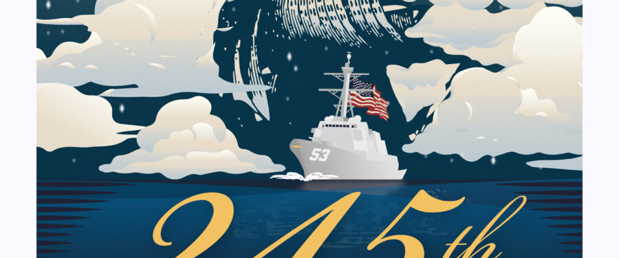 245<sup>th</sup> Birthday Of The United States Navy