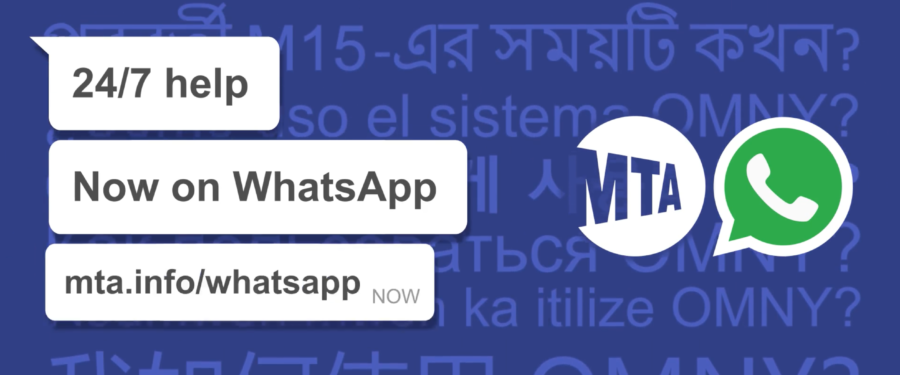 MTA New York City Transit Now Using WhatsApp To Communicate With Customers
