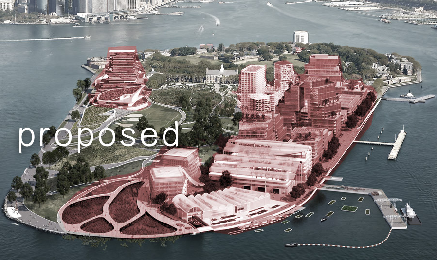 Proposed Governors Island Rezoning To Produce A Large Office Park, Hotel, Residential Complex