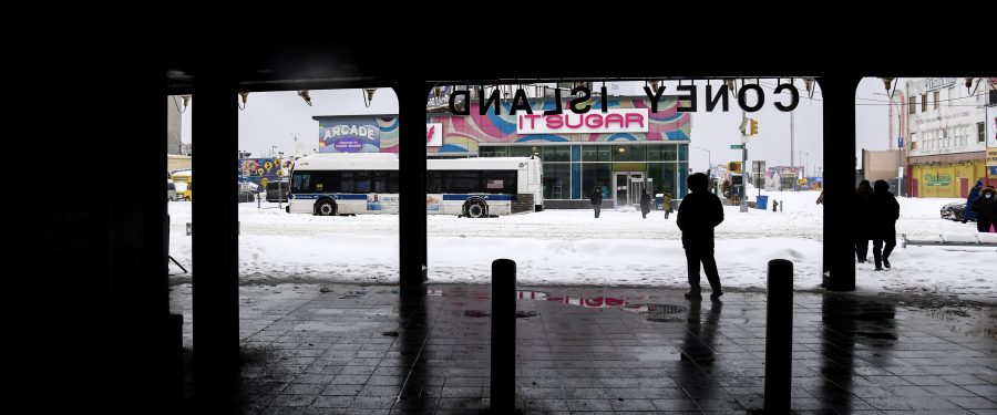 MTA Battles First Snowstorm Of 2021