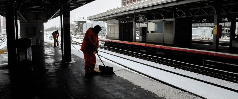 MTA Responds To Winter Storm