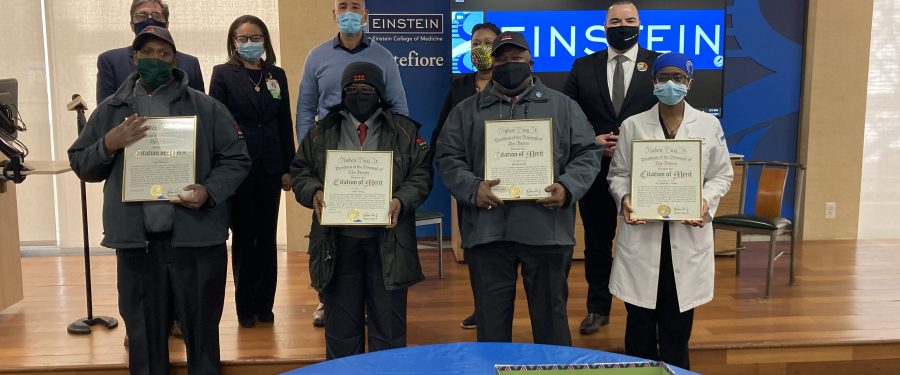 Montefiore Medical Center Essential Workers Honored For Black History Month
