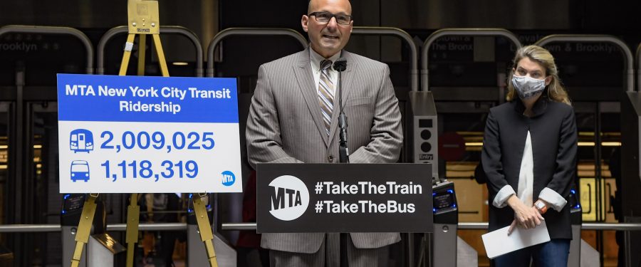 Daily Subway Ridership Tops 2M For The First Time Since The Onset Of The CoViD-19 Pandemic