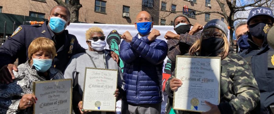 MaskUp NYC Event At Mill Brook Houses