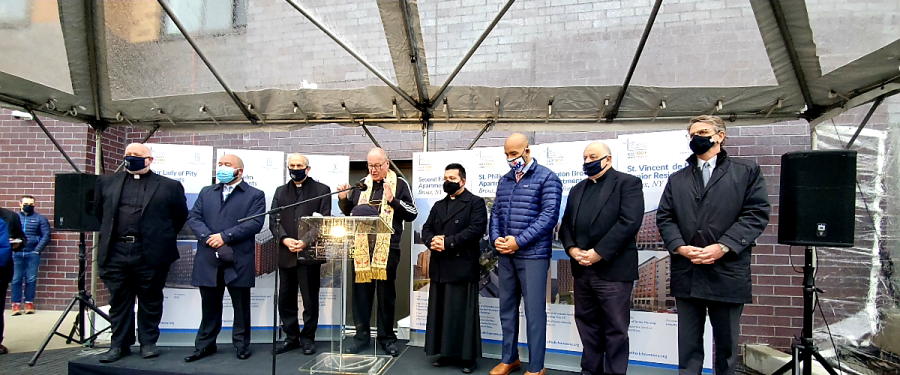 Blessing At The Second Farms Apartments