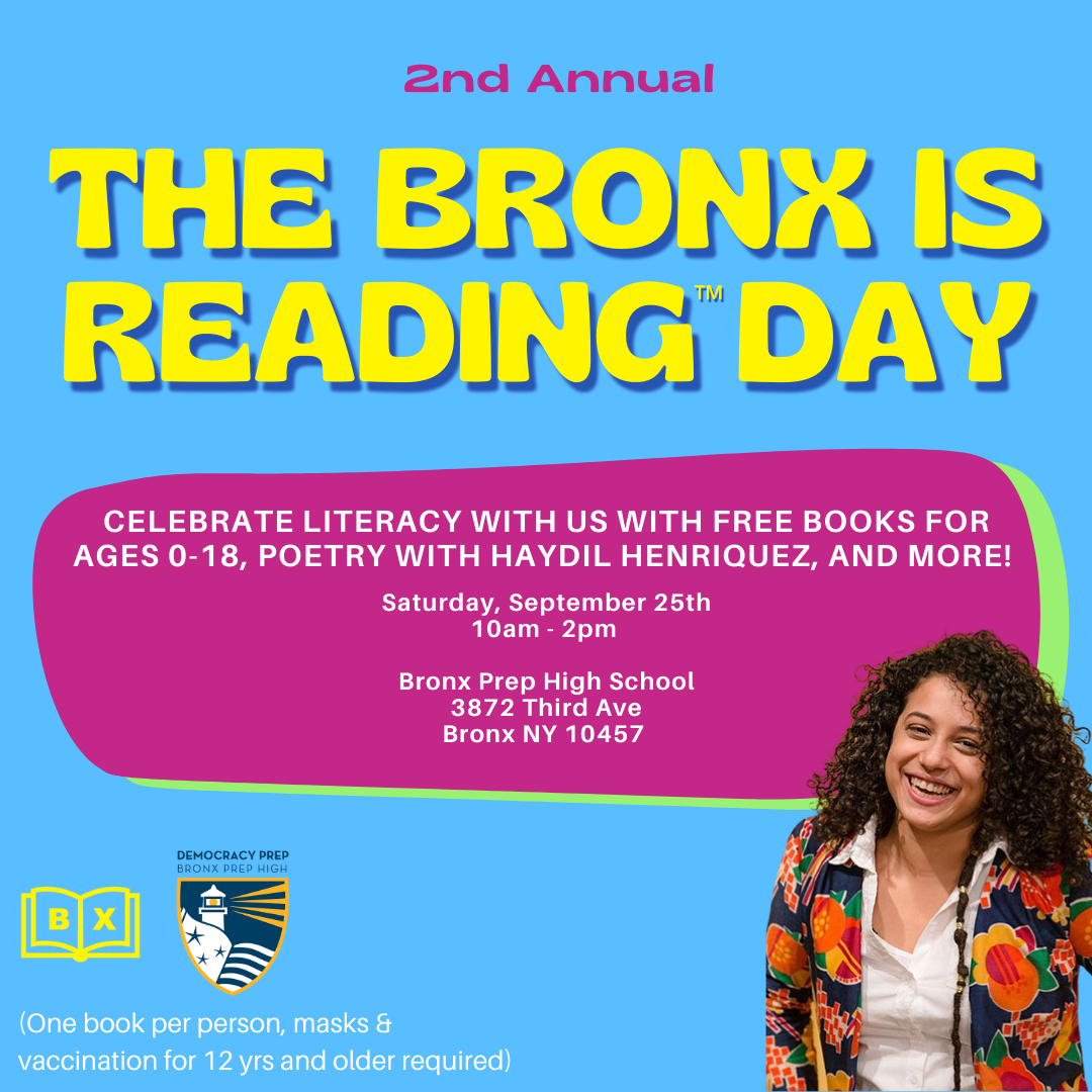 2<sup>nd</sup> Annual The Bronx Is Reading Day