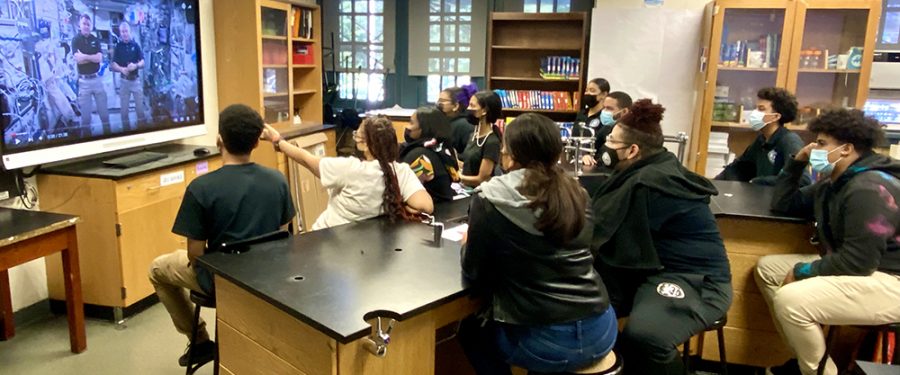 New York & New Jersey Students Interact With NASA Astronauts From The International Space Station