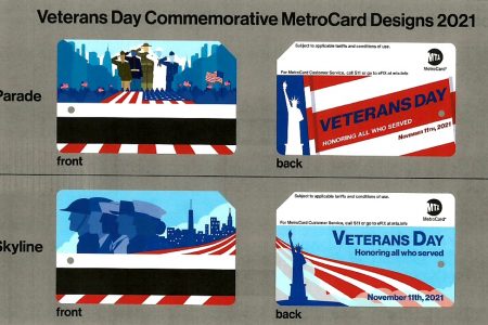 Commemorative MetroCards To Honor Veterans