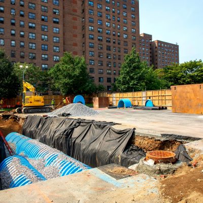 $29 Million Drainage Upgrade At 19 NYCHA Properties To Reduce Flooding & Improve The Health Of Local Waterways