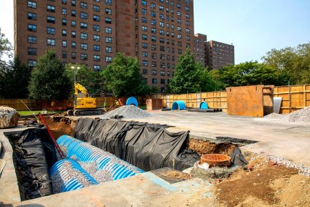 $29 Million Drainage Upgrade At 19 NYCHA Properties To Reduce Flooding & Improve The Health Of Local Waterways