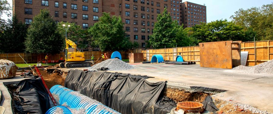 $29 Million Drainage Upgrade At 19 NYCHA Properties To Reduce Flooding & Improve The Health Of Local Waterways