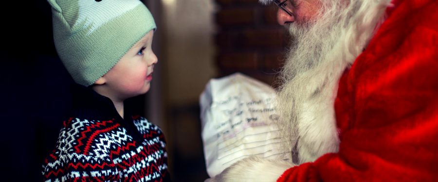 When Cops & Firefighters Played Santa Claus