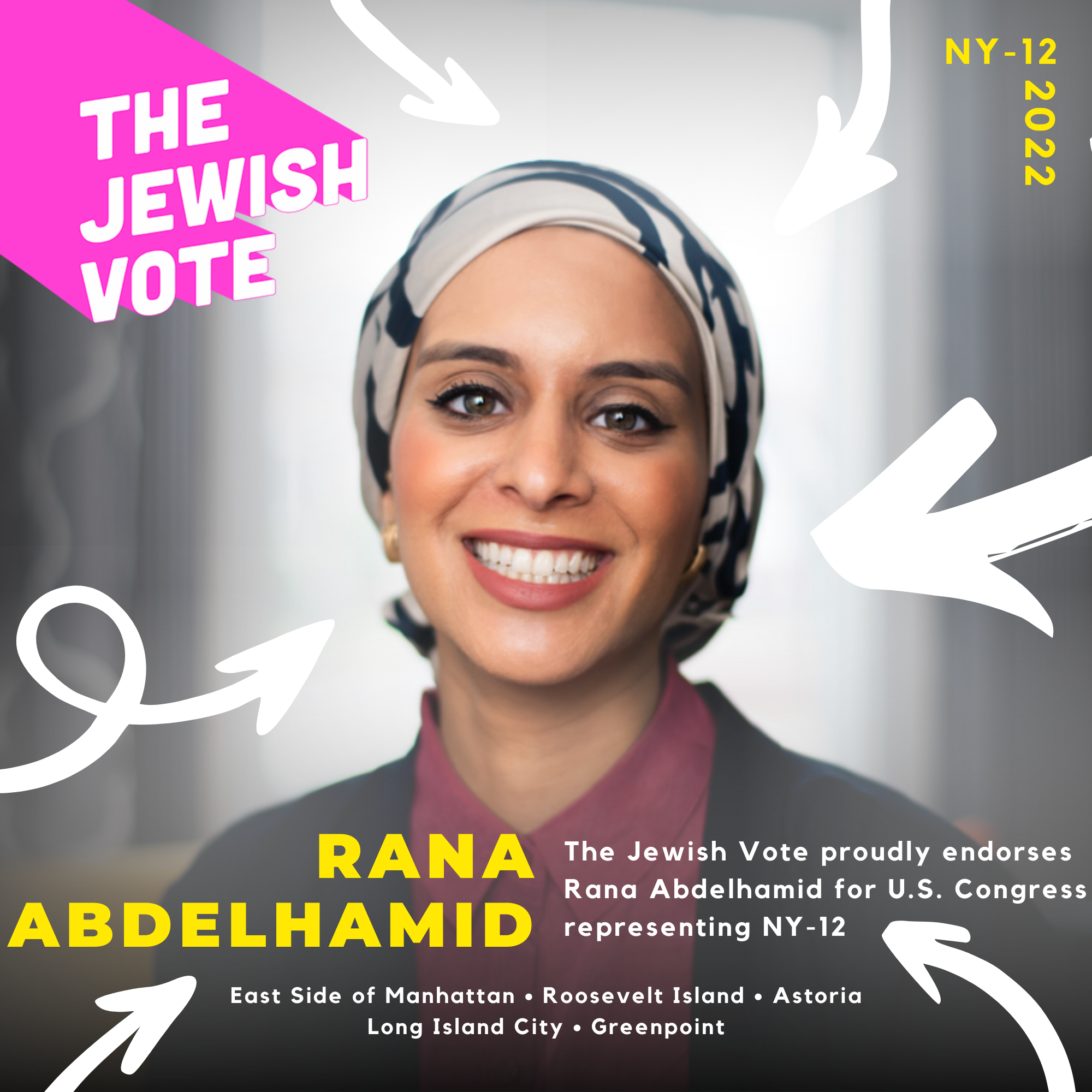 The Jewish Vote Endorses Brittany Ramos DeBarros & Rana Abdelhami