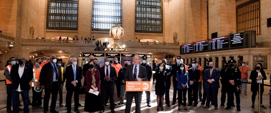 MTA Moving Forward On Two-Year Anniversary Of Start Of Pandemic In New York City
