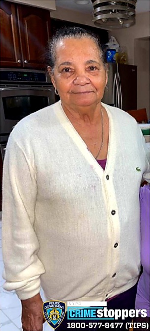 Olimpia Javier Albuez, 79, Missing