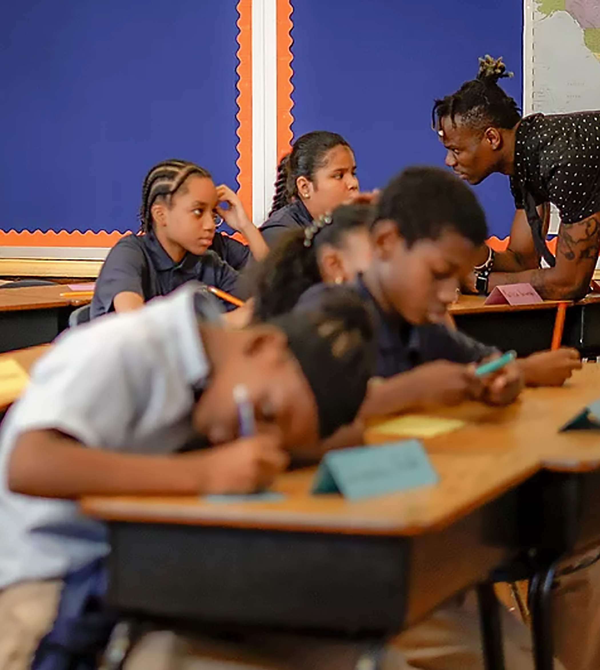 Rise To The Challenge At The Mott Hall Charter School