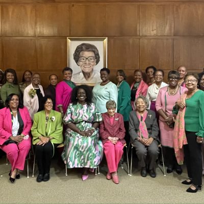 Newly Commissioned Portrait Of Dr. Lucille Cole Thomas Unveiled