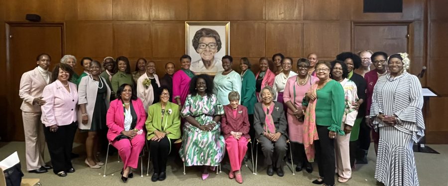 Newly Commissioned Portrait Of Dr. Lucille Cole Thomas Unveiled