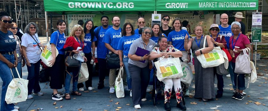 NYC Aging & KPMG, LLP Host Community Service Day To Promote Healthy Diets & Ways To Stay Civically Engaged