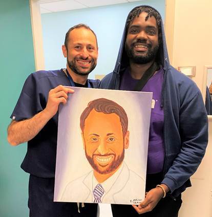 NYC Health + Hospitals / Jacobi | North Central Bronx Staff Celebrate Patient Rohmearo McFarlane's Long Road To Recovery NYC Health + Hospitals / Jacobi | North Central Bronx Staff Celebrate Patient Rohmearo McFarlane's Long Road To Recovery