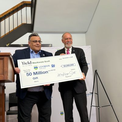 Lehman College Receives $50 Million Gift From MacKenzie Scott Foundation
