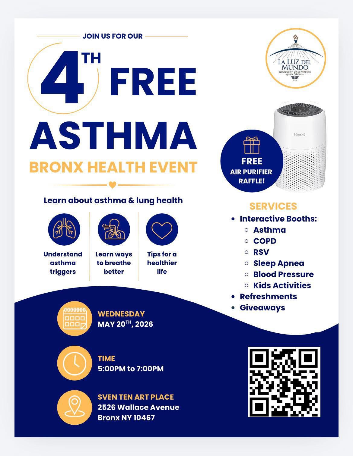 4<sup>th</sup> Community Asthma Event Continuing Crucial Health Mission In The Bronx