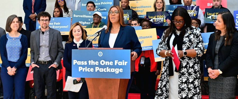 New York State Attorney General James Rallies In The Bronx To Ban Surveillance Pricing 