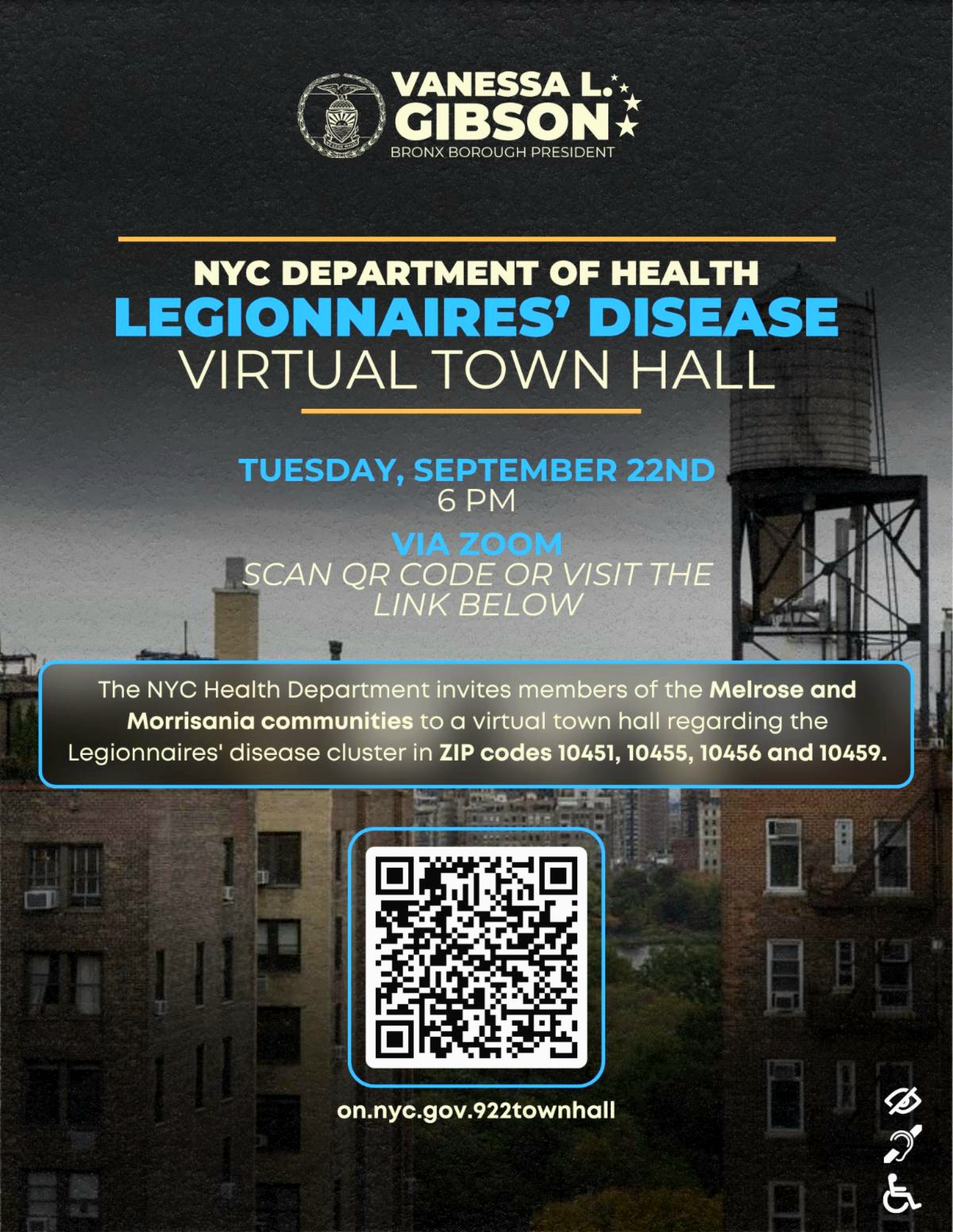 Legionnaires' Disease Virtual Townhouse